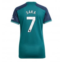 Dámy Fotbalový dres Arsenal Bukayo Saka #7 2023-24 Třetí Krátký Rukáv